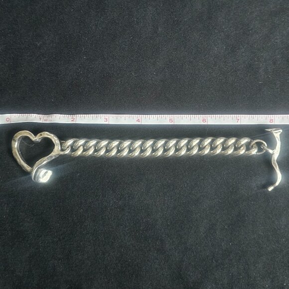 Authentic Uno de 50 Solid Sterling Silver Bracelet. - Picture 6 of 9